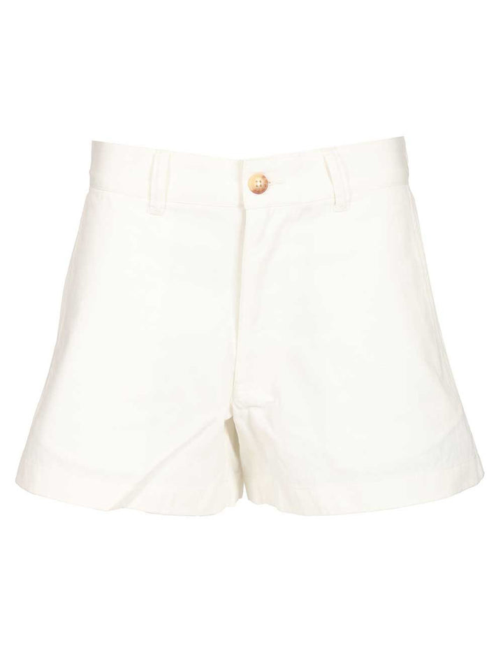 Polo Ralph Lauren Blue Cotton Shorts Trousers - White | 2def1b2b5160740c849da5a4f1c02307415f2711