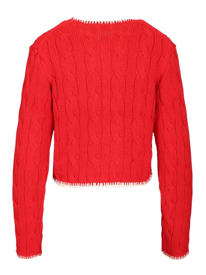 Polo Ralph Lauren Sweater-Cardigan Jackets - Red | c7f8765b484e3a6a5597a97428b32621b61a67ec