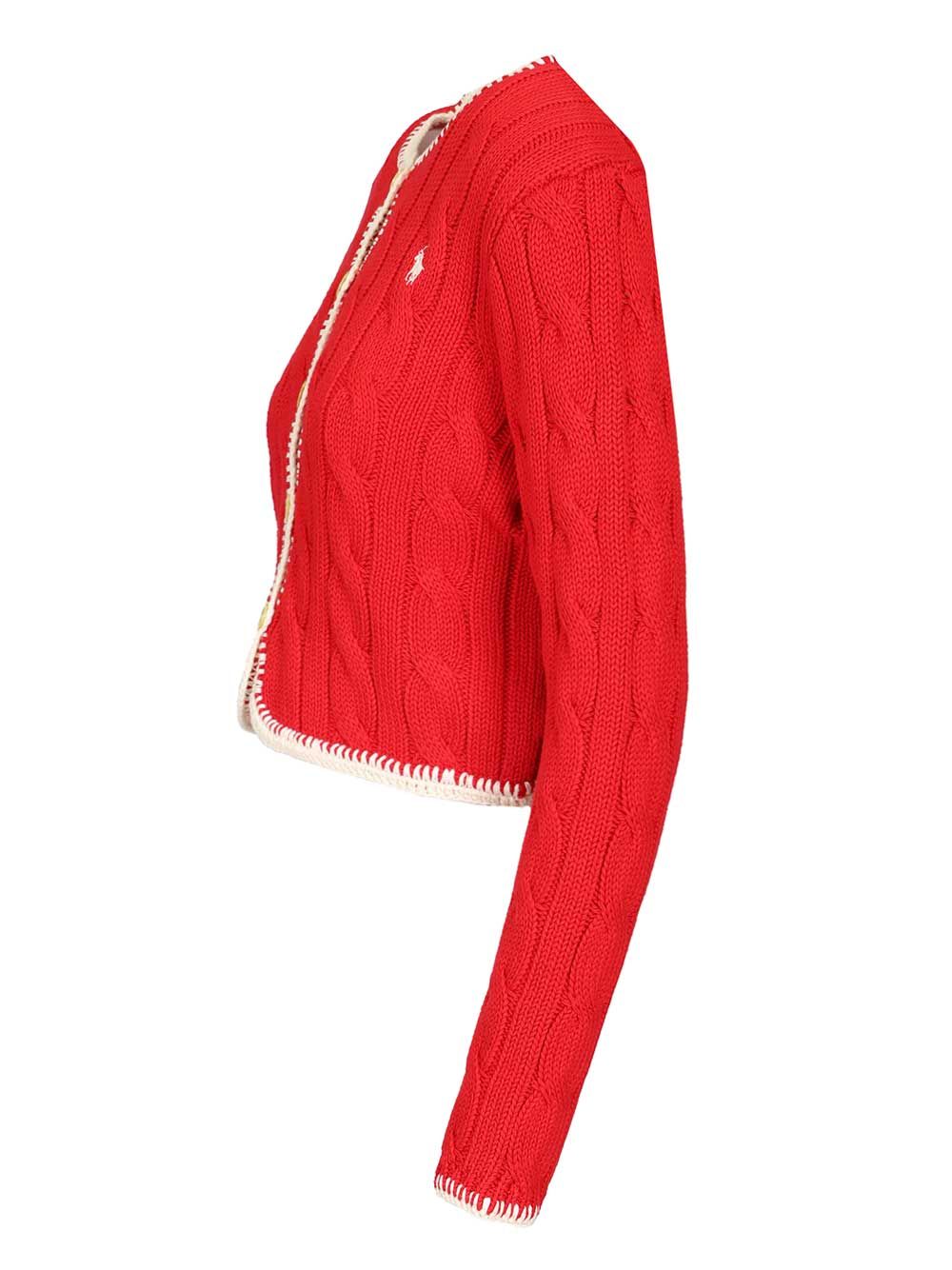 Polo Ralph Lauren Sweater-Cardigan Jackets - Red | 6215010ed380139690e7ad89d02702d211e25d89