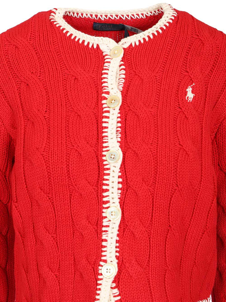 Polo Ralph Lauren Sweater-Cardigan Jackets - Red | 912c223aa6593f43101f9a9849840385a0f59005