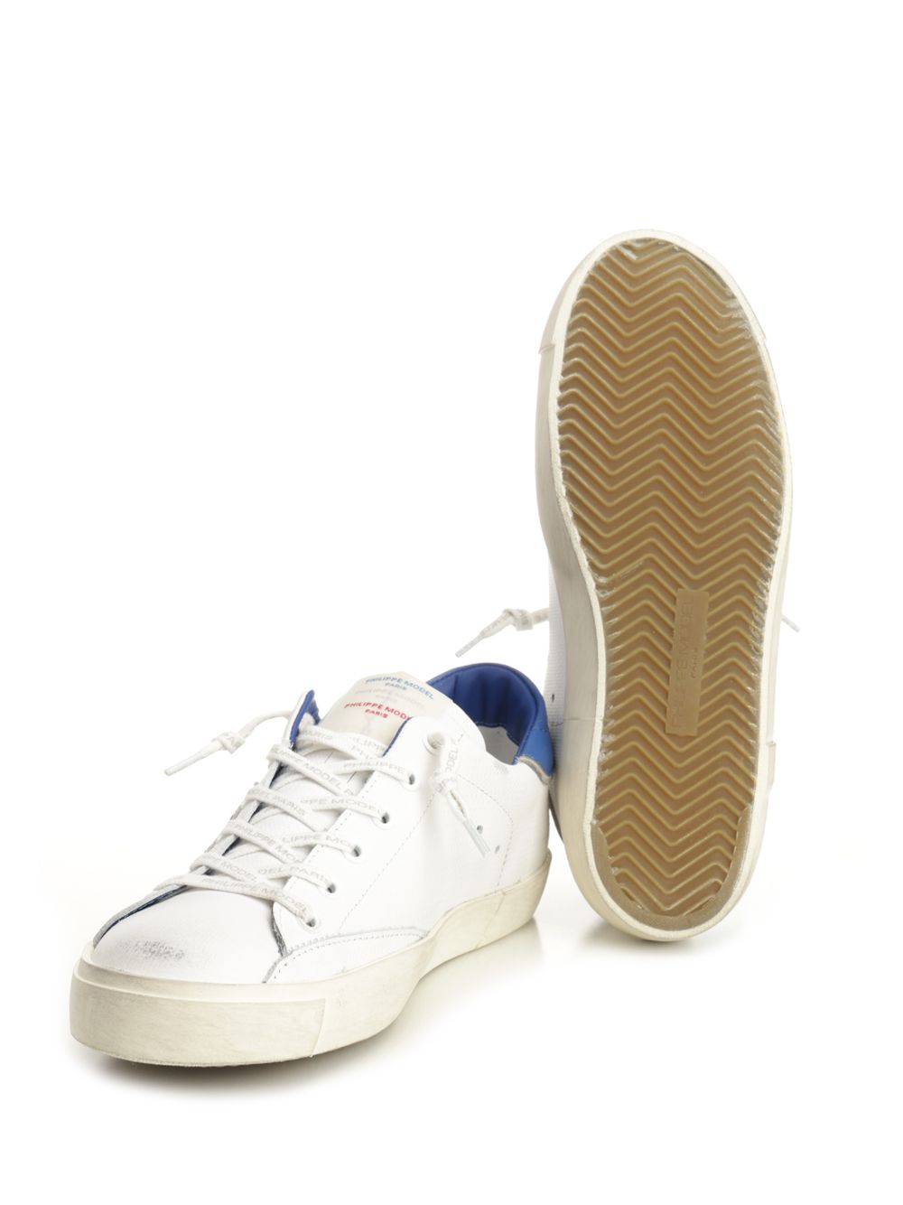 Philippe Model Prsx Low Man Sneakers - White | ced6e95e10525d53007e546c2fb14555cedfd074