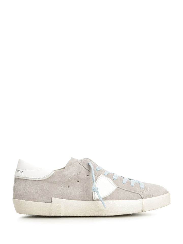 Philippe Model Prsx Low Man Sneakers - Grey | 1a4687fb54b86b49a87d5744881b4041ea2e12ff