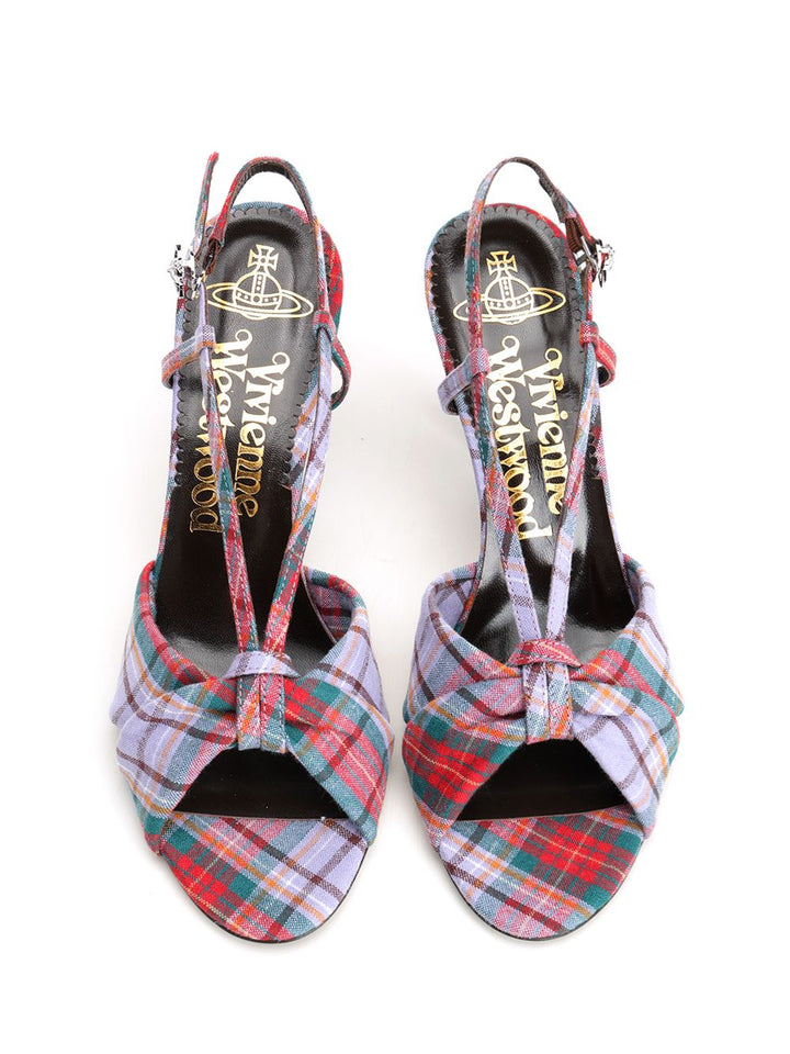 Vivienne Westwood Marylin Linen Sandals - Multicolor | 290e9f6eeb538a25a7c19db15a876f5ff8d8857b