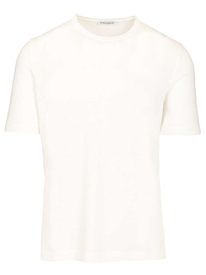 Al Duca D'Aosta Linen T-Shirt - White | 8d43eeb03467308a240de0b3ccc7b40a7087e184