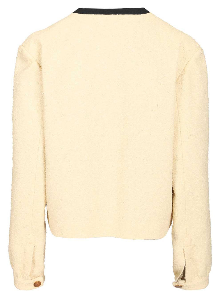 Blazé Milano Orinda Bolero Jacket Jackets - White | b937fc319d69dd09148352013ce9e13543ed6617