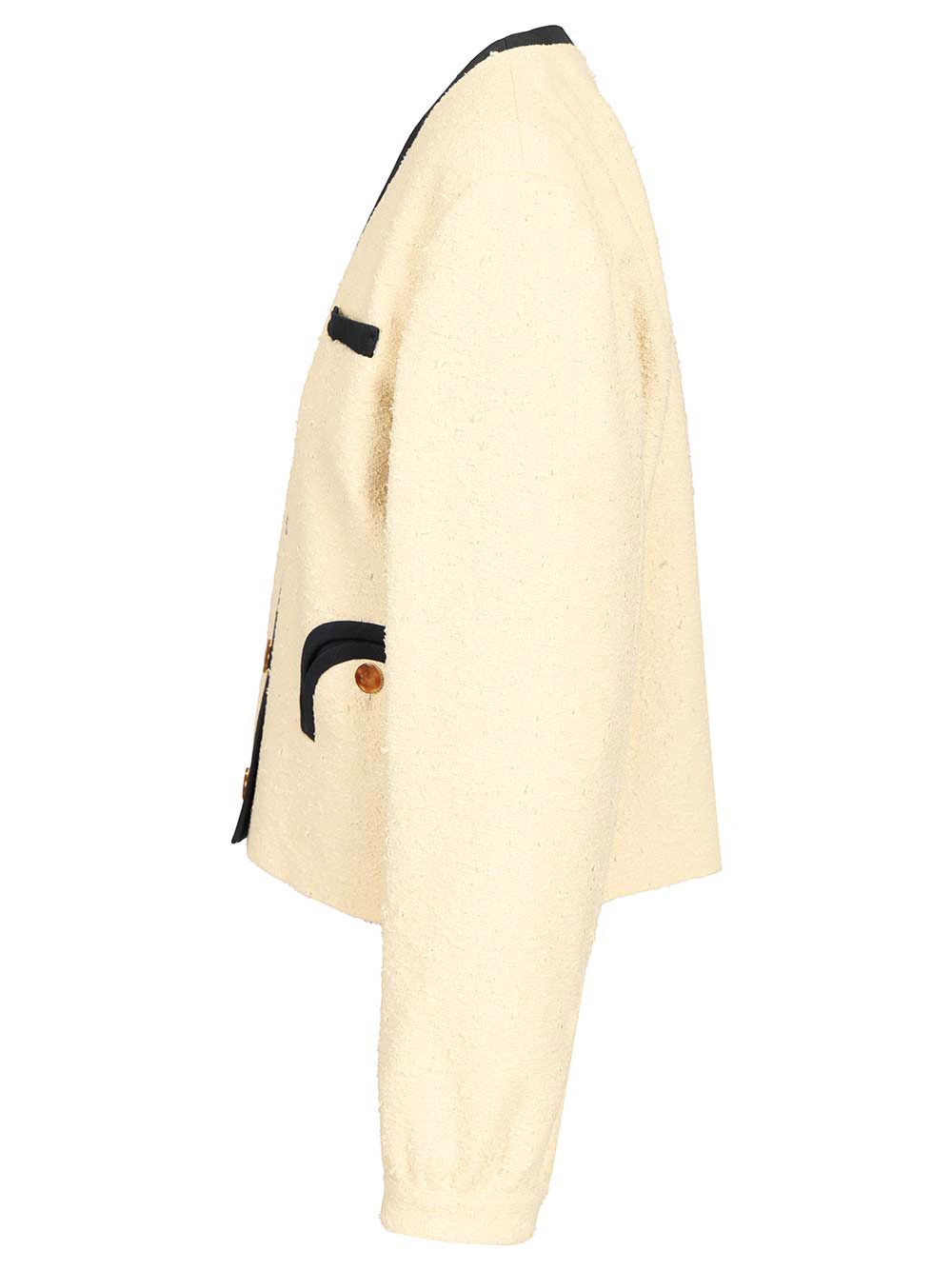 Blazé Milano Orinda Bolero Jacket Jackets - White | b48f9974400647c386effaee30ef3d39736781a5