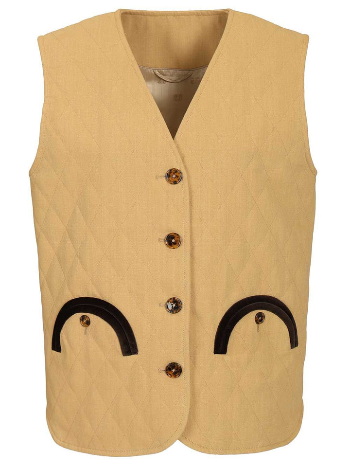 Blazé Milano Ghost Suffolk Gilet Jackets - Brown | f2fc83d262ba8e1f768e4c275f3c9b2f61b735b8