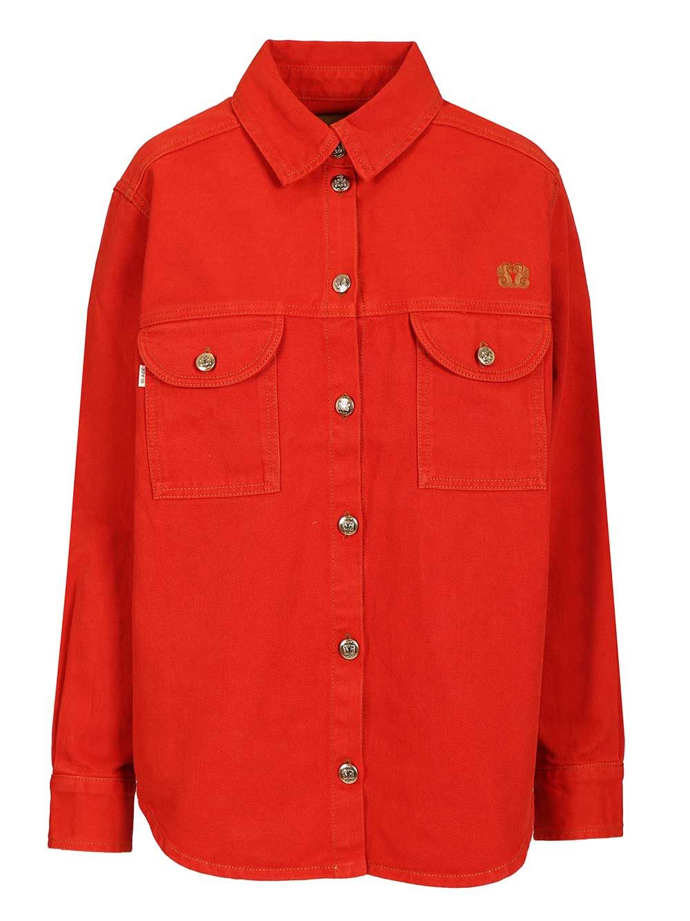 Blazé Milano Clapotis Berber Shirt Jackets - Red | f4a2dd96428b7f5ca3929e421b7ed3fce2b4a6b1