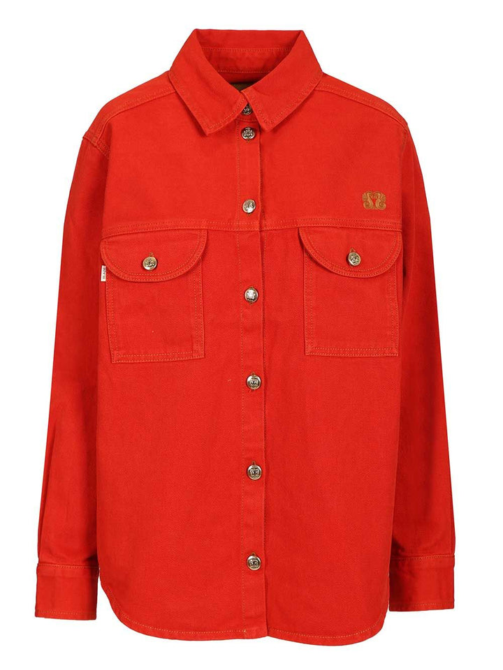 Blazé Milano Clapotis Berber Shirt Jackets - Red | f4a2dd96428b7f5ca3929e421b7ed3fce2b4a6b1