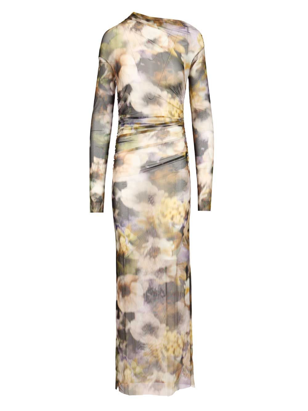Amazuin Yara Sheer Dresses - Multicolor | d49b61ee66a017878d0a0478ee732d3ffe535444