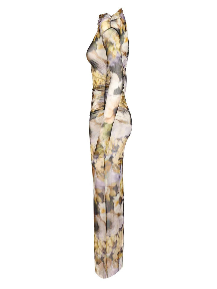Amazuin Yara Sheer Dresses - Multicolor | 85743cec370fe21c840cb6926f5a3ac8c03b5043