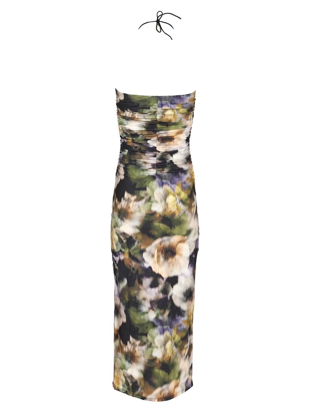 Amazuin Natalie Dress With Floral Print Dresses - Multicolor | f31ce76216ba00fc78e84ad9c33945c20965a92d