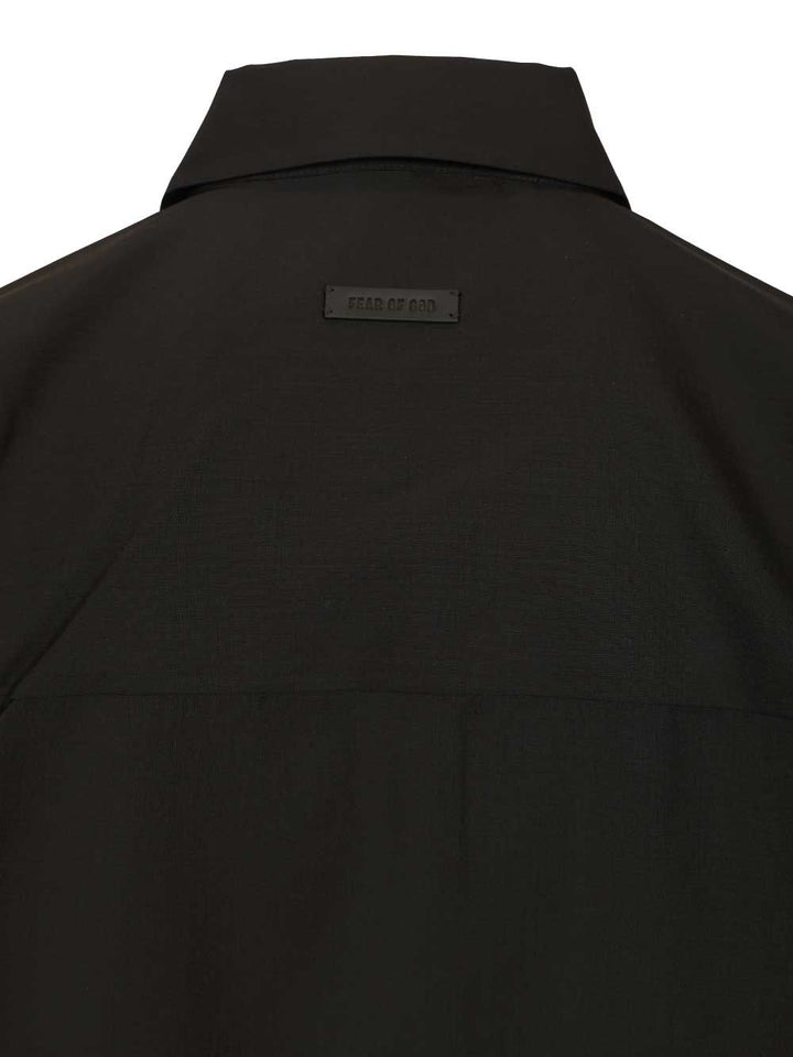 Fear Of God Classic Shirt Shirts - Black | 86af8c6a2b14040391ad883ae0929038272e84d2