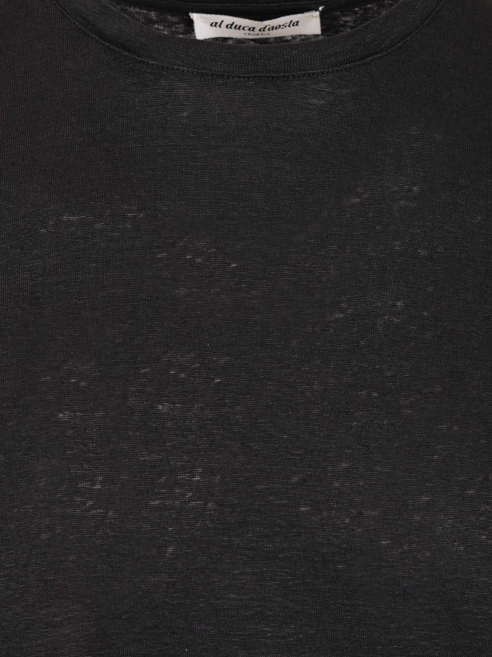 Al Duca D'Aosta Linen T-Shirt - Blue | 62e6e45d0c1a7393e2997eebb95ac87e7e9a6e85