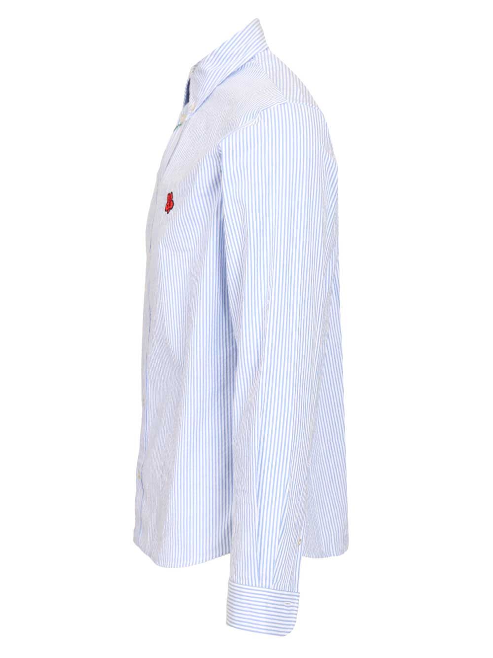 Kenzo Boke Flowers Shirt Shirts - Light blue | eff39a0e585078fc3668377f648ed581b45771fb