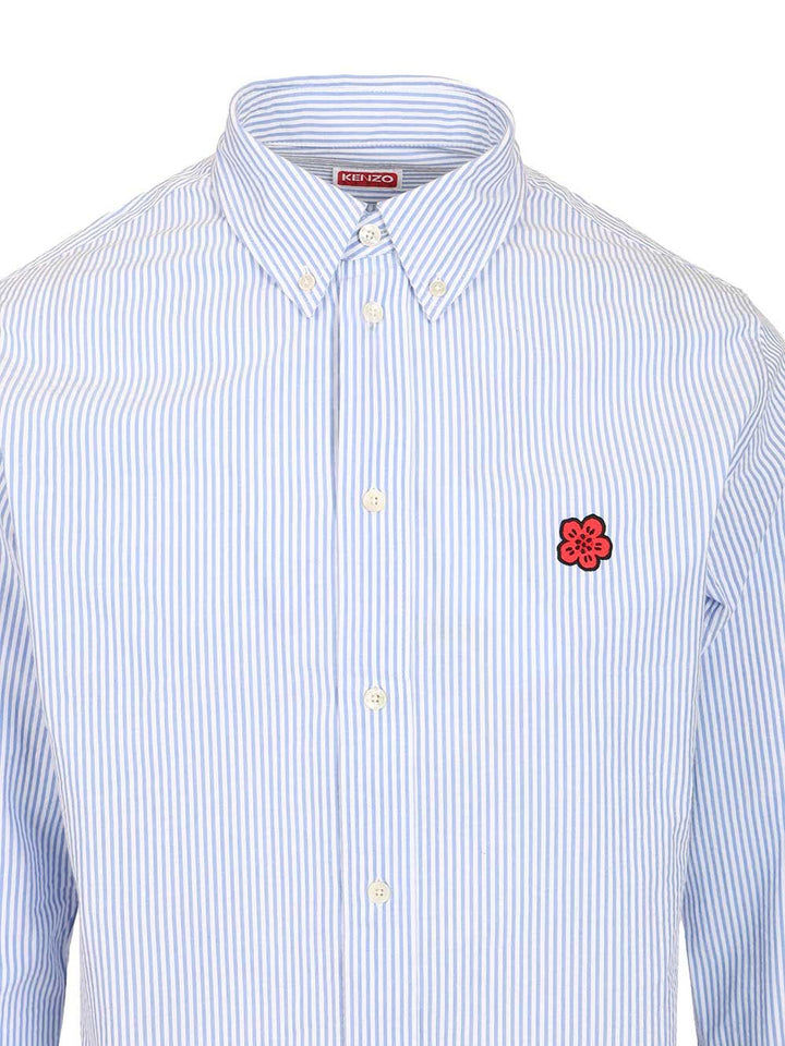 Kenzo Boke Flowers Shirt Shirts - Light blue | c1c6a8087c0cf76f4347b8bc0c646df4d5d4f8c9