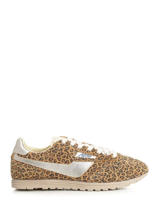 Windspin Sneaker In Perforated Leather Sneakers Animalier