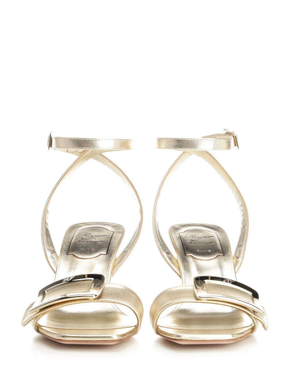 Roger Vivier Belle Vivier Wedge Sandals - Gold | 3c2d6476afd6771403f3312d8d916b2e1c64e992
