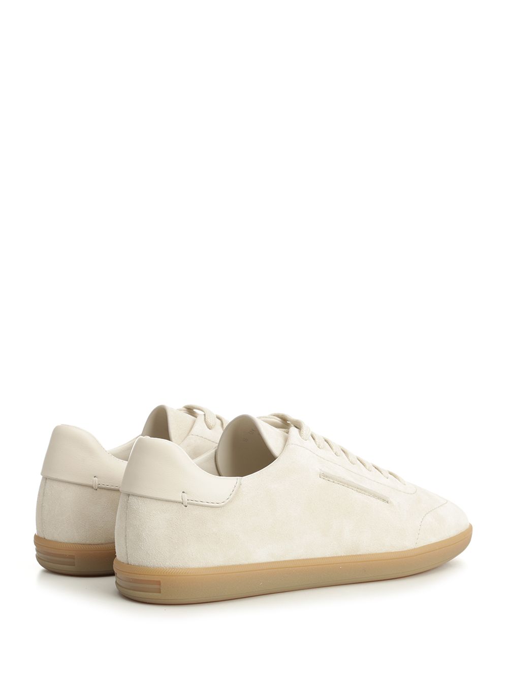 Ermenegildo Zegna New  Suede Sneakers - White | 52728cd5c6801ad64b8b13b999af1495c9594b71