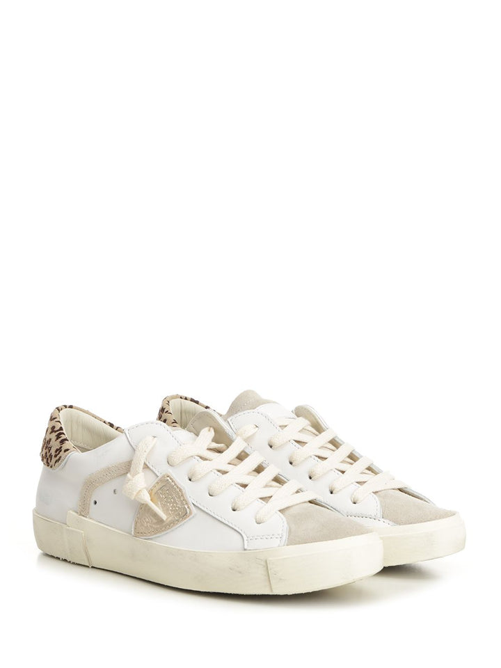 Philippe Model Prsx Low Woman Sneakers - White | aad00b8e0ca55f9a0544ae90fb9c6d7aa4fe0ebd