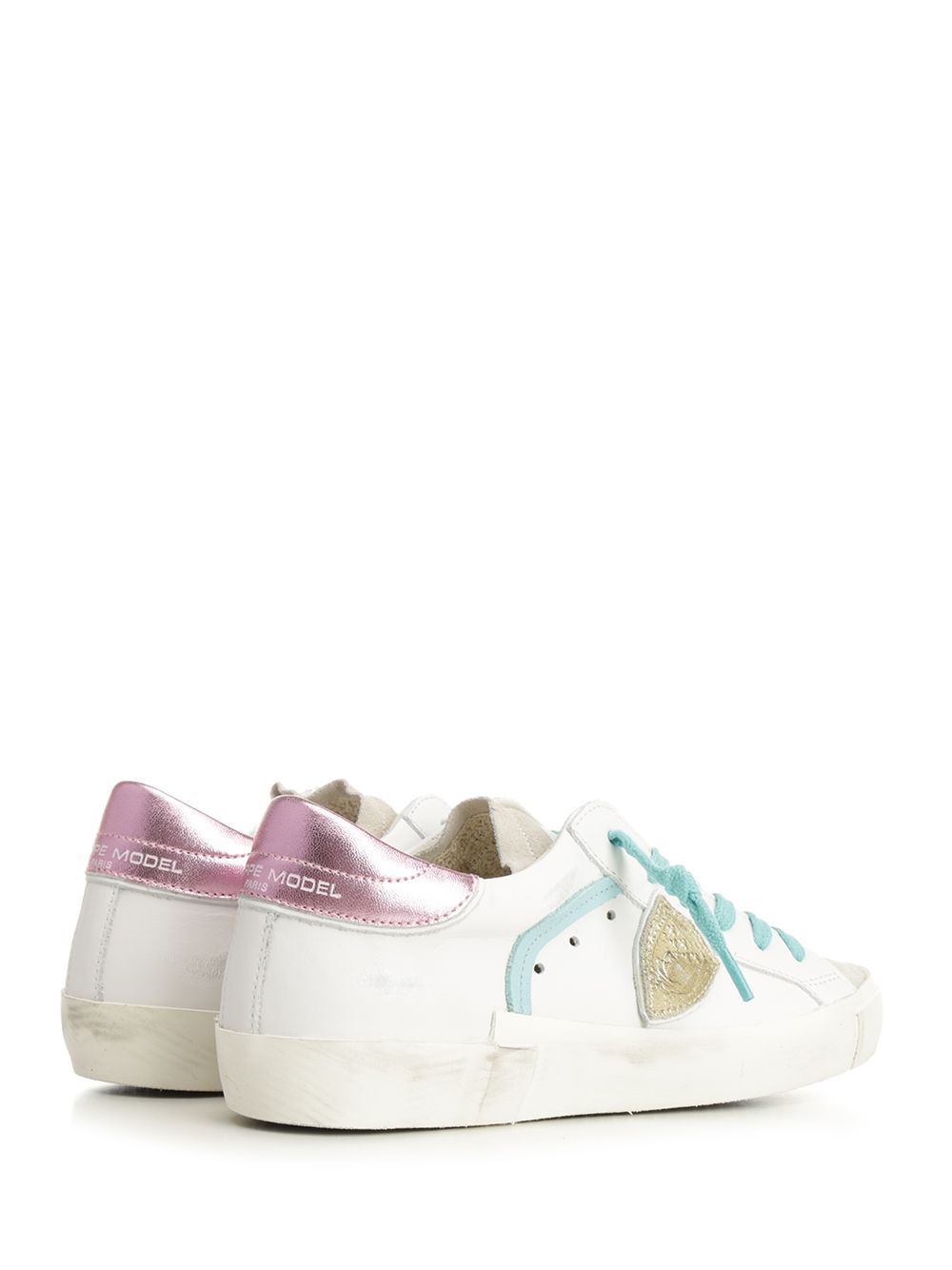 Philippe Model Prsx Low Woman Sneakers - White | 6acfd3d074aa4edb51bed43ac3c257abef5b7409