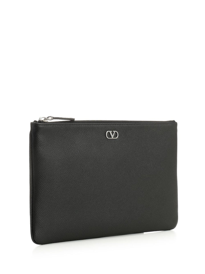 Valentino Garavani Vlogo Signature Small leather goods - Black | 659f240bf279d2eab13af985daac1f3af2e0cb1c