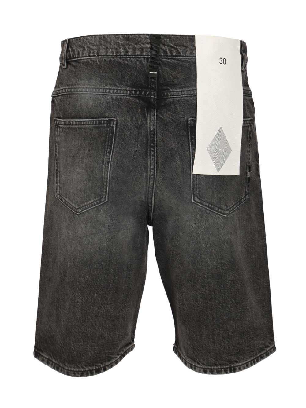 Amish Bermuda Tommy Denim Black Black Wash Trousers - Black | 5a14006ec9c880d354eee99de7ba5e1334c26a4b