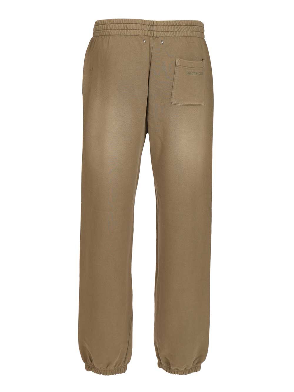 Golden Goose Deluxe Brand Cotton Sweatshirt Trousers - Brown | 70aedb6e59a20f7c4e6fb9059ba947b59f86c94b