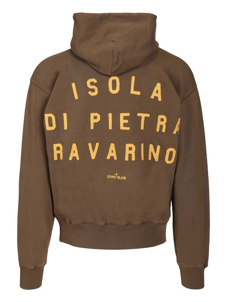 Stone Island Organic Cotton Hoodie T-Shirt - Bordeaux | f46aea01d0819086d9b66282b7f0cc2dbbfd03fe