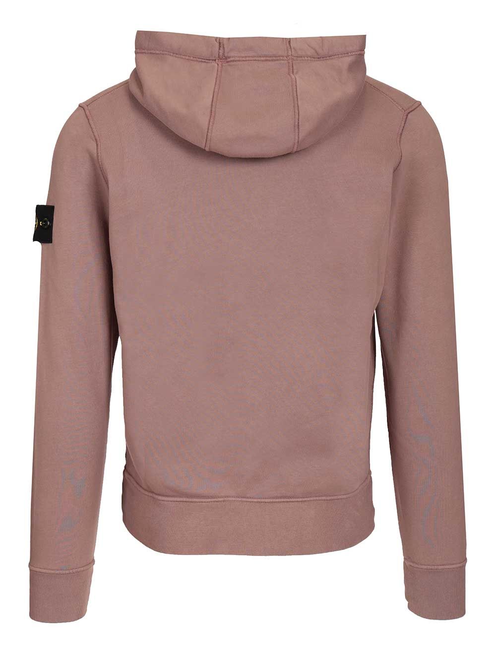 Stone Island Organic Cotton Hoodie Sweatshirts - Grey | aed9ca4ed4708cd305a169c1090e8dfecb69cde9