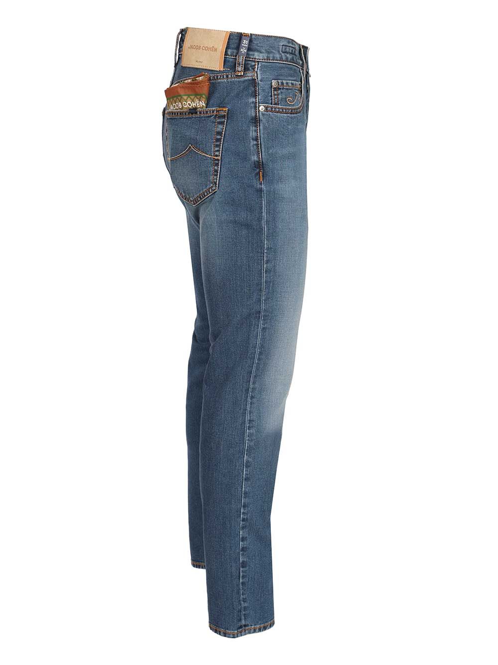 Jacob Cohen Five-Pocket Trousers Jeans - Light blue | bbb726aeff7805c1539ef8aef5b68d92fdc55993