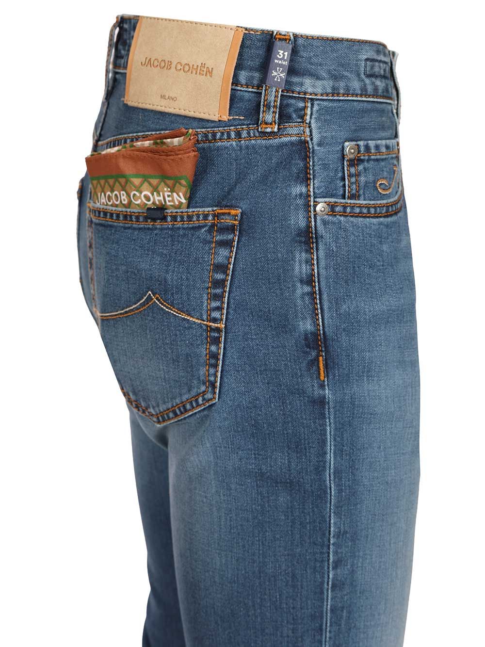 Jacob Cohen Five-Pocket Trousers Jeans - Light blue | c101be3722f2dee4febdb2b163064f42657d0710