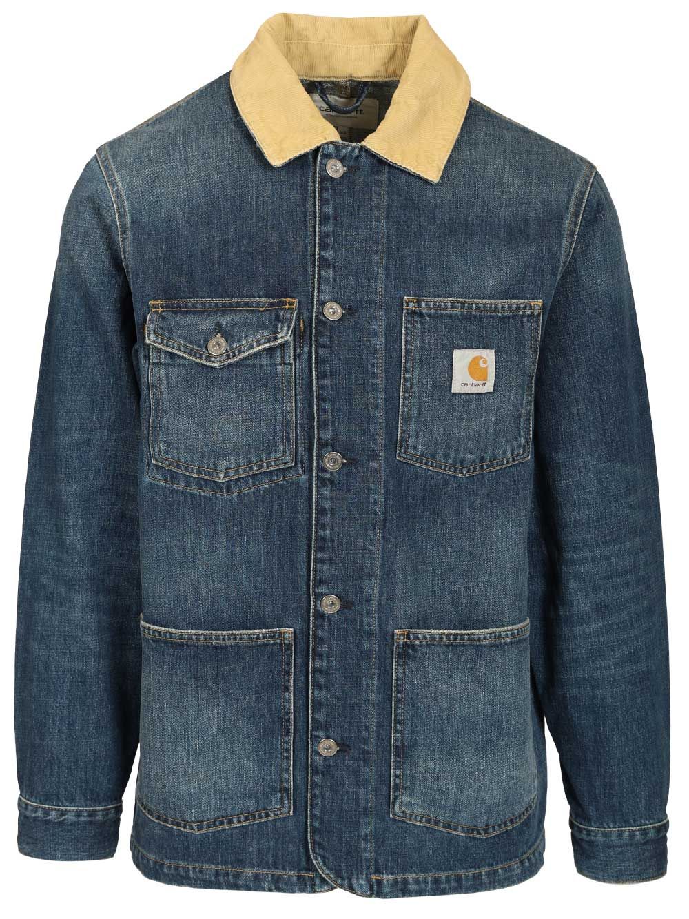Carhartt Wip Camano Coats - Blue | f5e3bea0013e9db2d41a8c91eacecf00a66dcc52