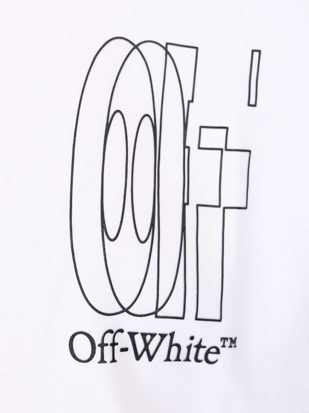 Off-White Outline Double Arrow Slim T-Shirt - White | a2493827ffaacaf7ad48ed94ec41f42f18273b06
