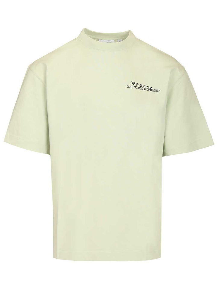 Off-White Type Arrow Skate T-Shirt - Green | 0b8b6bf5ee8f3eb1f1172a532c4bbed53004488e