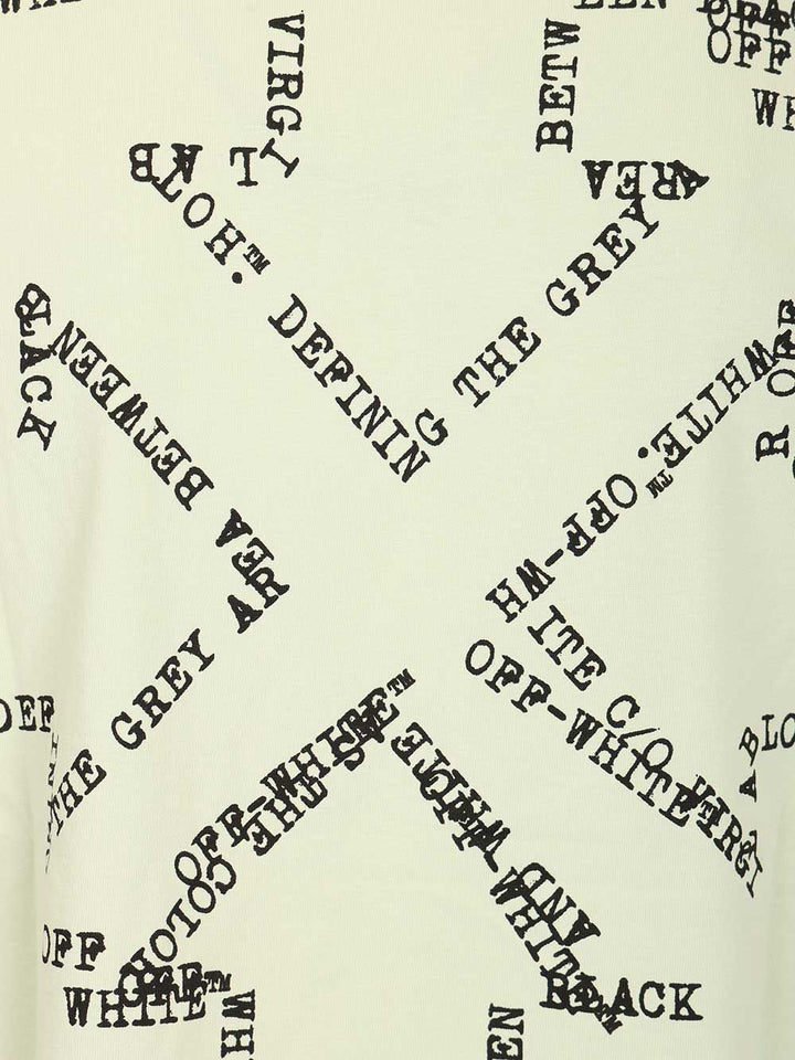 Off-White Type Arrow Skate T-Shirt - Green | 651027826c4399199e671f815d1ba1968b030895