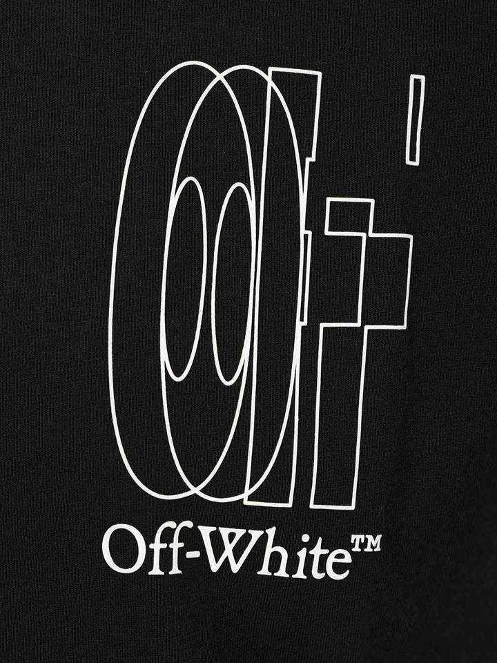 Off-White Outline Double Arrow Slim T-Shirt - Black | 97e8cfe2e3a21816ec8c4dea9a8ba95b1a3934db