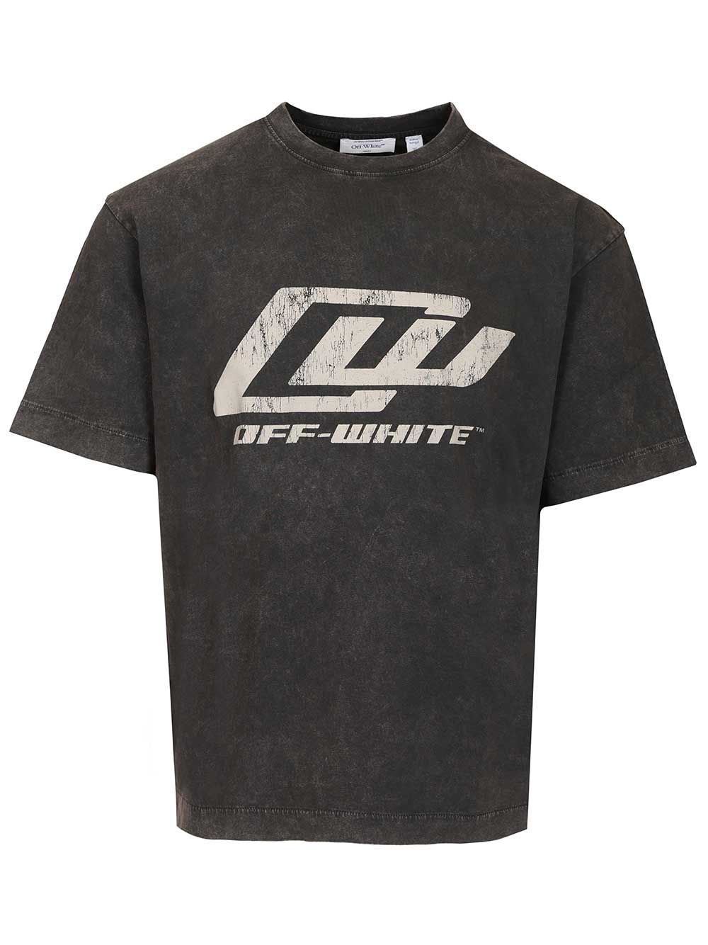 Off-White Racing Skate T-Shirt - Black | 77461249185f3c01c5ebbb40f9d0334c58d7c22b