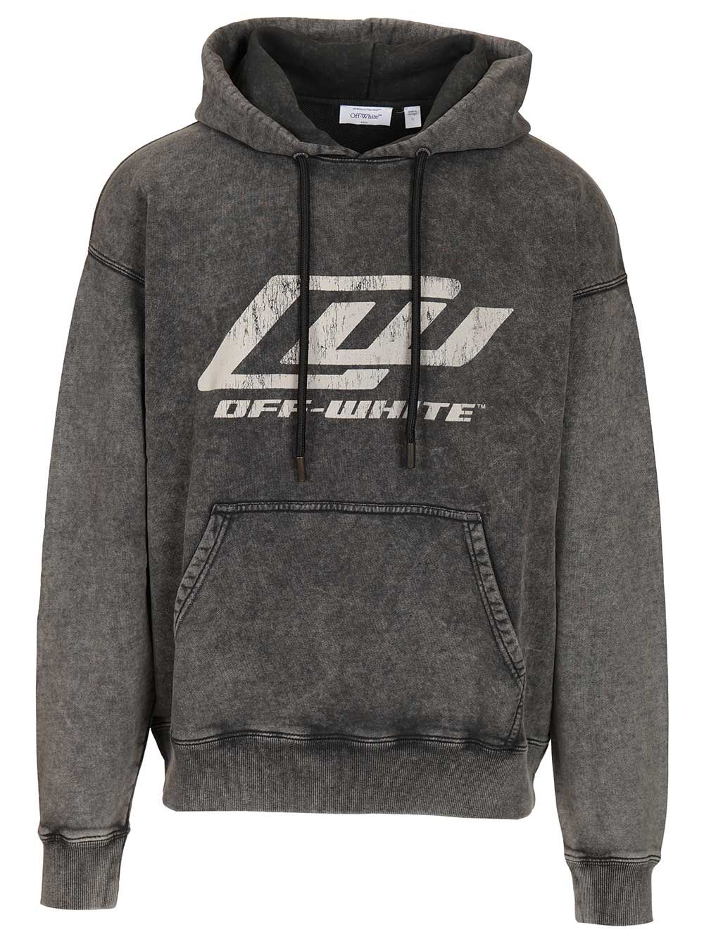 Off-White Racing Skate Hoodie Sweatshirts - Black | 618330a830693318af83b1d67efe2c1bf84b40a8