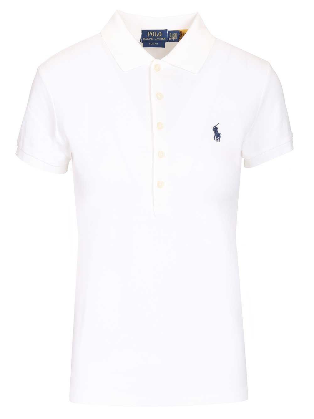 Polo Ralph Lauren Slim Fit Polo shirt - White | ad55b5520254f2f072863443e5592bb401b9f3e3