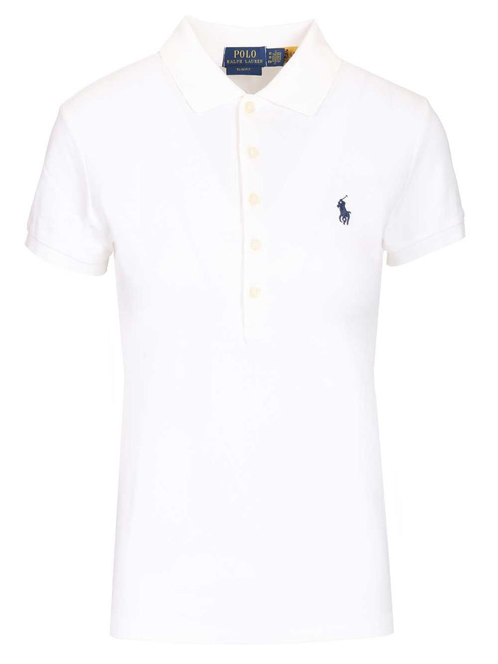 Polo Ralph Lauren Slim Fit Polo shirt - White | ad55b5520254f2f072863443e5592bb401b9f3e3