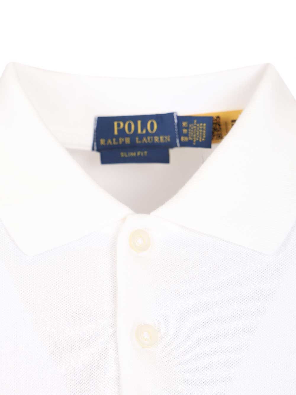 Polo Ralph Lauren Slim Fit Polo shirt - White | ecc9a12f464ea01144633e2284b8e8d2033dda0a