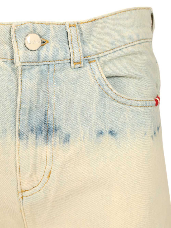 Amish Colette Superwide Jeans - Beige | 0cd05aed4bddb68e4cef9390311616e51993a0b2