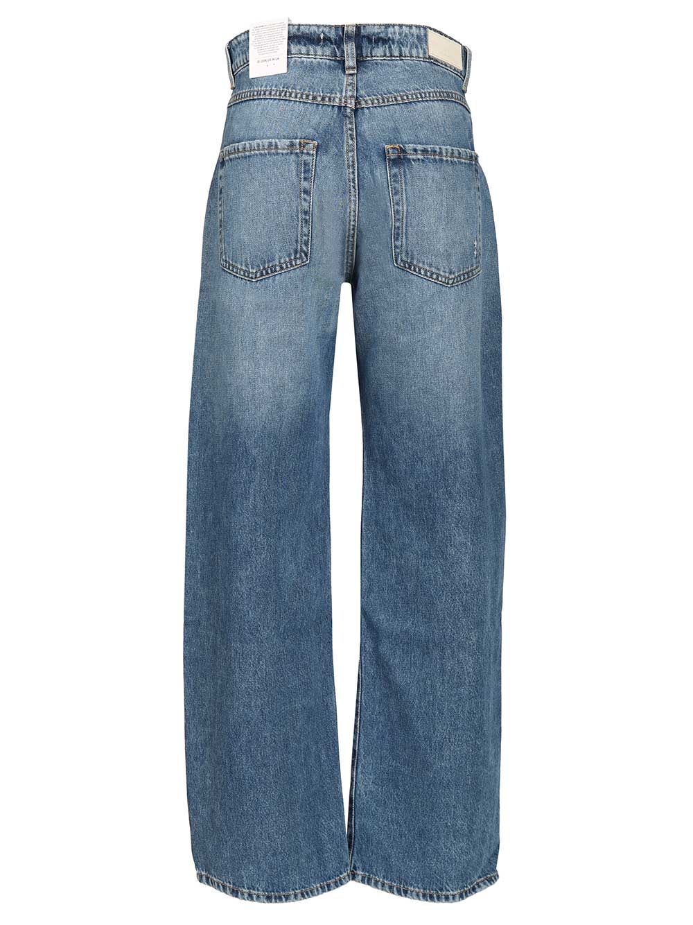 Icon Denim Wide Leg Jean - Low Waist Jeans - Blue | b9bc1bbddb73d360bdbc2d054d362f265839cbdd