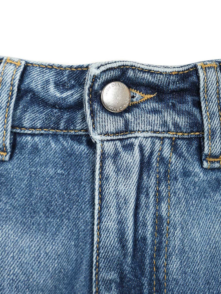 Icon Denim Wide Leg Jean - Low Waist Jeans - Blue | 51eabb1252897346fd2adb291542a6b9e90c0b93