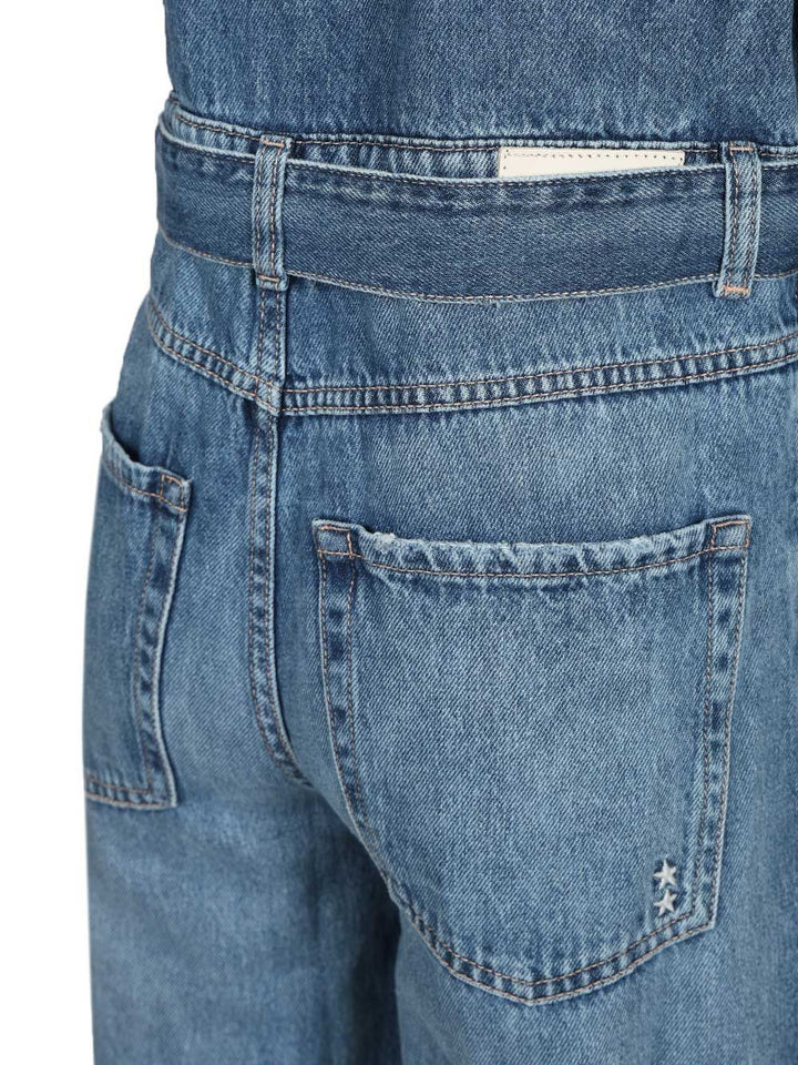 Icon Denim Wide Leg Jumpsuit - Regular Fit Jewelry - Blue | d4f368dbd0883e35eac94cf19c6552df8e9ad242