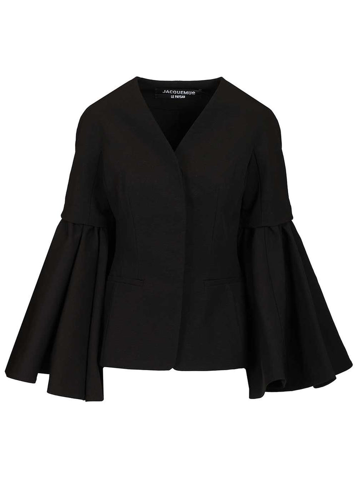 Jacquemus Paysan Jacket Jackets - Black | 76560f61003653b10db3b2642b4b716524feba5e