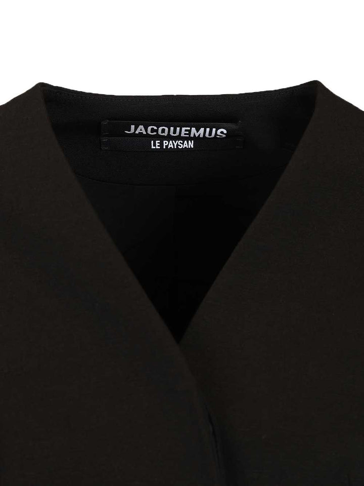 Jacquemus Paysan Jacket Jackets - Black | 07e66dfbc3225909e55789952621a5e9d7cbf902