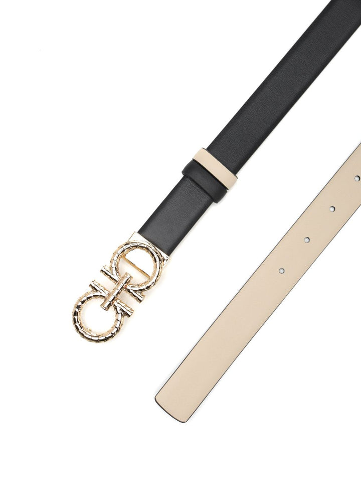 Ferragamo Reversible And Adjustable Gancini Belt Belts - Black | 74ae6cc4807a218b47d1b0c86e5d743535c5711a
