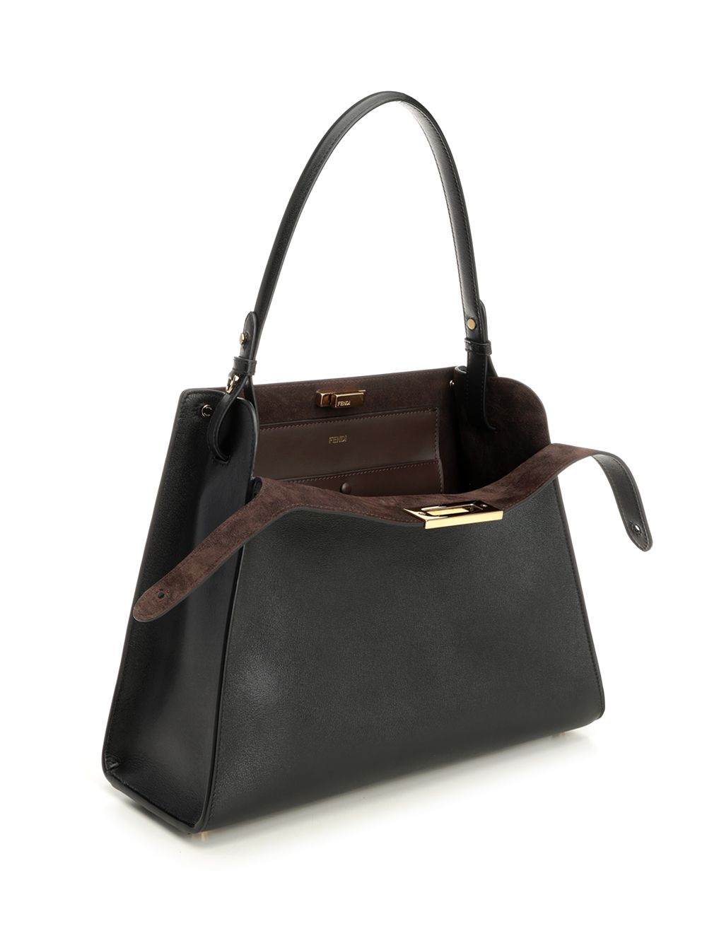 Fendi Fendi Way Medium Shoulder Bags - Black | a13029113d40cac4849cd413072cb6f48440b2c1